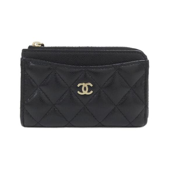 CHANEL Black Card Holder - Picture 1 of 8